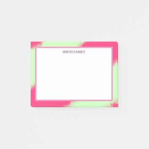 Kleurrijke diagonaal-strips post-it® notes