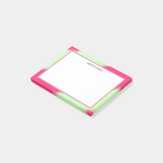 Kleurrijke diagonaal-strips post-it® notes (Schuin)