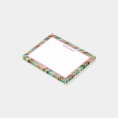 Kleurrijke diagonaal-strips post-it® notes (Schuin)