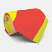 Kleurrijke diagonale strepen Modern Stropdas (Opgerold)