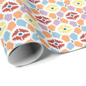 Kleurrijke diamanten die geometrisch zijn cadeaupapier (Rol Hoek)