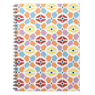 Kleurrijke diamanten die geometrisch zijn notitieboek