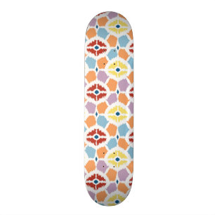 Kleurrijke diamanten die geometrisch zijn persoonlijk skateboard