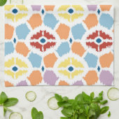 Kleurrijke diamanten die geometrisch zijn theedoek (Gevouwen)