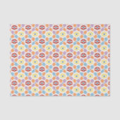 Kleurrijke diamanten die geometrisch zijn tissuepapier (Voorkant)