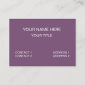 Kleurrijke Diamanten Driehoek Geometrisch Visitekaartje (Achterkant)