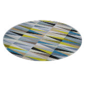 Kleurrijke Diamond Floor Tegels Textuur Snijplank (Hoek)