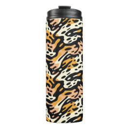 Kleurrijke Dierenprint 01 Thermosbeker