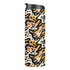 Kleurrijke Dierenprint 01 Thermosbeker