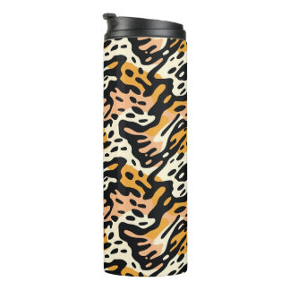 Kleurrijke Dierenprint 01 Thermosbeker