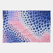 Kleurrijke Dierenprint Art Keuken Handdoek (Horizontaal)