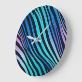 Kleurrijke Dierenprint Kunst Muur Klok (Hoek)