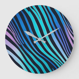 Kleurrijke Dierenprint Kunst Muur Klok