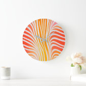 Kleurrijke Dierenprint Kunst Muur Klok (Huis)