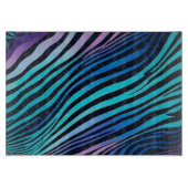 Kleurrijke dierenprint kunst snijplank (Voorkant)