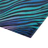 Kleurrijke dierenprint kunst snijplank (Hoek)