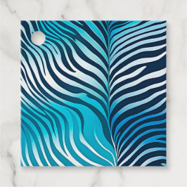 Kleurrijke dierprint kunst cadeaukaartjes bedankjes labels