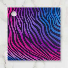 Kleurrijke dierprint kunst cadeaukaartjes bedankjes labels