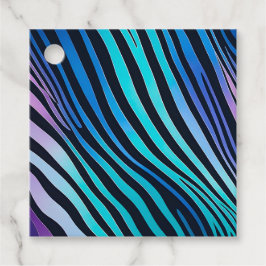 Kleurrijke dierprint kunst cadeaukaartjes bedankjes labels