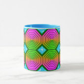 Kleurrijke Digital Design Combo Mok – Perfect Size (Midden)
