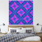 Kleurrijke Digitale 3D Canvas Art – Perfect Wall D (Insitu (Slaapkamer))