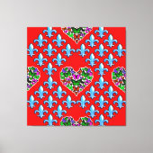 Kleurrijke Digitale 3D Canvas Art – Perfect Wall D (Voorkant)