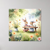 Kleurrijke Digitale 3D Canvas Art – Perfect Wall D (Voorkant)