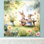 Kleurrijke Digitale 3D Canvas Art – Perfect Wall D (Insitu (Houten vloer))