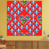 Kleurrijke Digitale 3D Canvas Art – Perfect Wall D Afdruk (Insitu (Woonkamer))