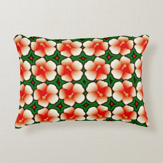 Kleurrijke Digitale 3D Ontwerp Geborsteld Polyeste Accent Kussen (Voorkant)