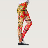 Kleurrijke digitale 3D-ontwerp leggings – Perfecte (Rechts)