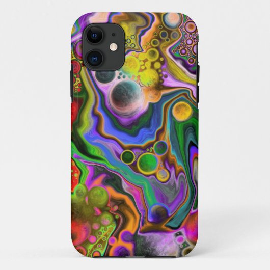 Kleurrijke digitale kunstkleurschilderingen met bl Case-Mate iPhone case (Achterkant)