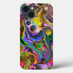 Kleurrijke digitale kunstkleurschilderingen met bl Case-Mate iPhone case