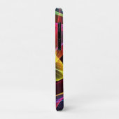 Kleurrijke Digitale Lintjes Patroon Case-Mate iPhone Case (Achterkant/links)