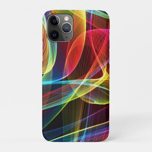 Kleurrijke Digitale Lintjes Patroon Case-Mate iPhone Case (Achterkant)
