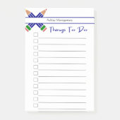 Kleurrijke dingen om te doen post-it® notes (Voorkant)