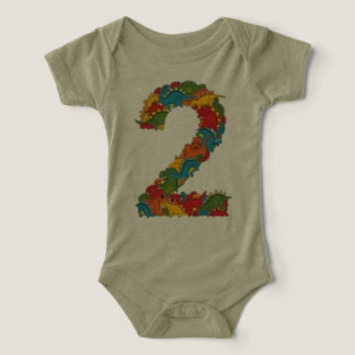 Kleurrijke Dinosaur baby suite