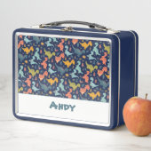 Kleurrijke dinosaurus cartoon schattige patroonnaa (In situ)