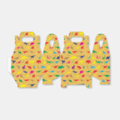 Kleurrijke dinosaurussen bedankdoosjes (Uitgevouwen)