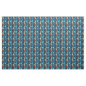 Kleurrijke dinosaurussen en regenbogen stof (Yard (91,4 cm))