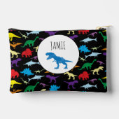 Kleurrijke dinosaurussen Waterverf Kinder potlood Etui (Achterkant)