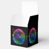 Kleurrijke Disco Ball Gift/Party Favor Box Bedankdoosjes (Geopend)