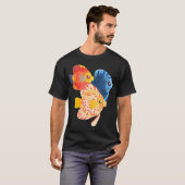 Kleurrijke Discus T-shirt (Voorkant volledig)