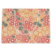 Kleurrijke Disty Bloemen Gift Bag Groot Cadeauzakje (Voorkant)