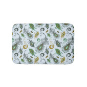 Kleurrijke diverse veren badmat (Voorkant)