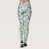 Kleurrijke diverse veren leggings (Achterkant)