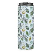 Kleurrijke diverse veren thermosbeker (Achterkant)