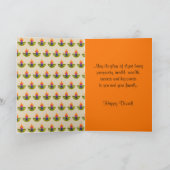 Kleurrijke Diwali Lamp Diya Kaart (Binnen)