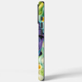 Kleurrijke Doberman Pincher Portret Case-Mate iPhone Case (Achterkant / Links)