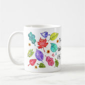 Kleurrijke Doe Kleine Dingen Met Grote Liefde Mok (Links)